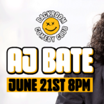 AJ Bate @ Backroom Comedy Club | One Show Only!