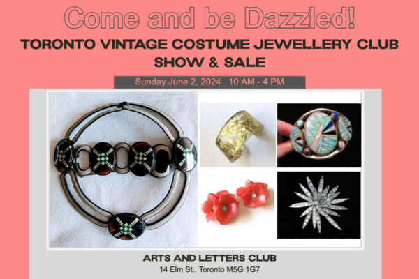 Come and Be Dazzled! Toronto Vintage Costume Jewellery Club Show & Sale